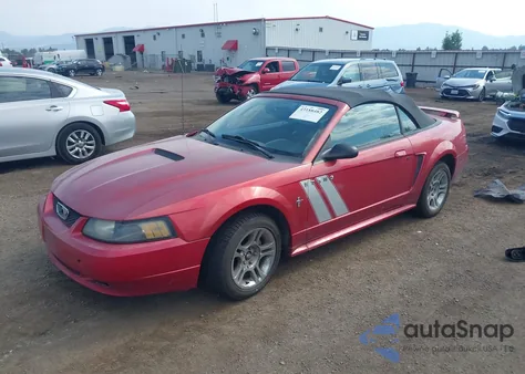 2001 Ford Mustang z USA, uszkodzony, nr VIN 1FAFP44421F128030